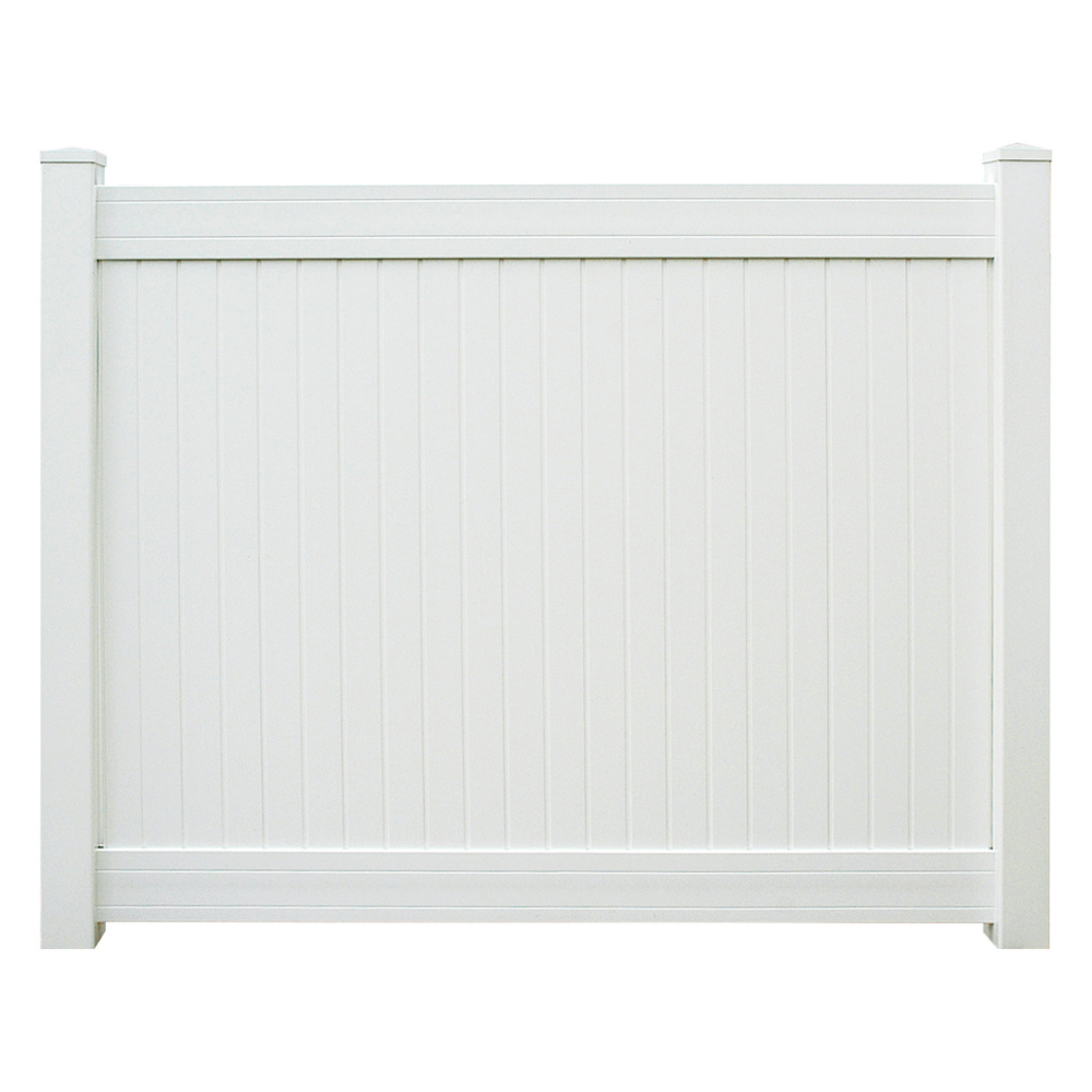 Sixth Avenue Building Products Wexford Privacy Fence - White